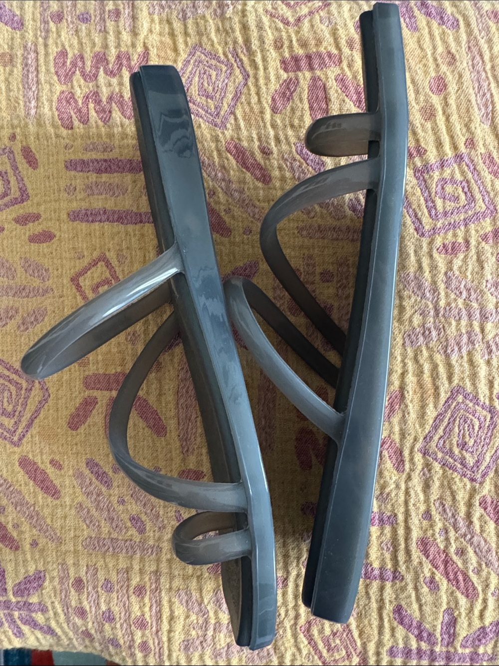 Crocs Women’s Grey Miami Toe Loop Sandals Size W6 - New Without Tags - Picture 3 of 7